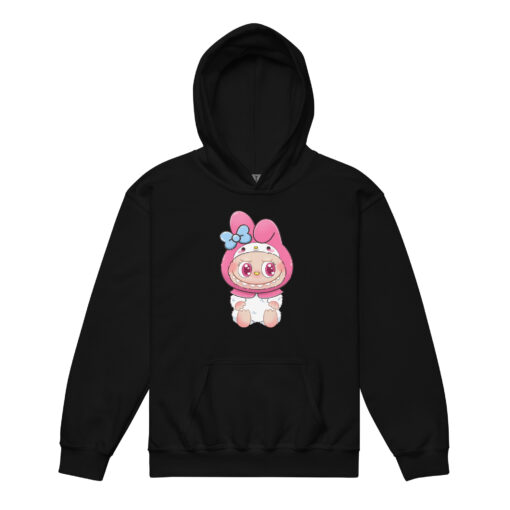 POP MART Labubu Printing Youth heavy blend hoodie P3-6 - Image 2