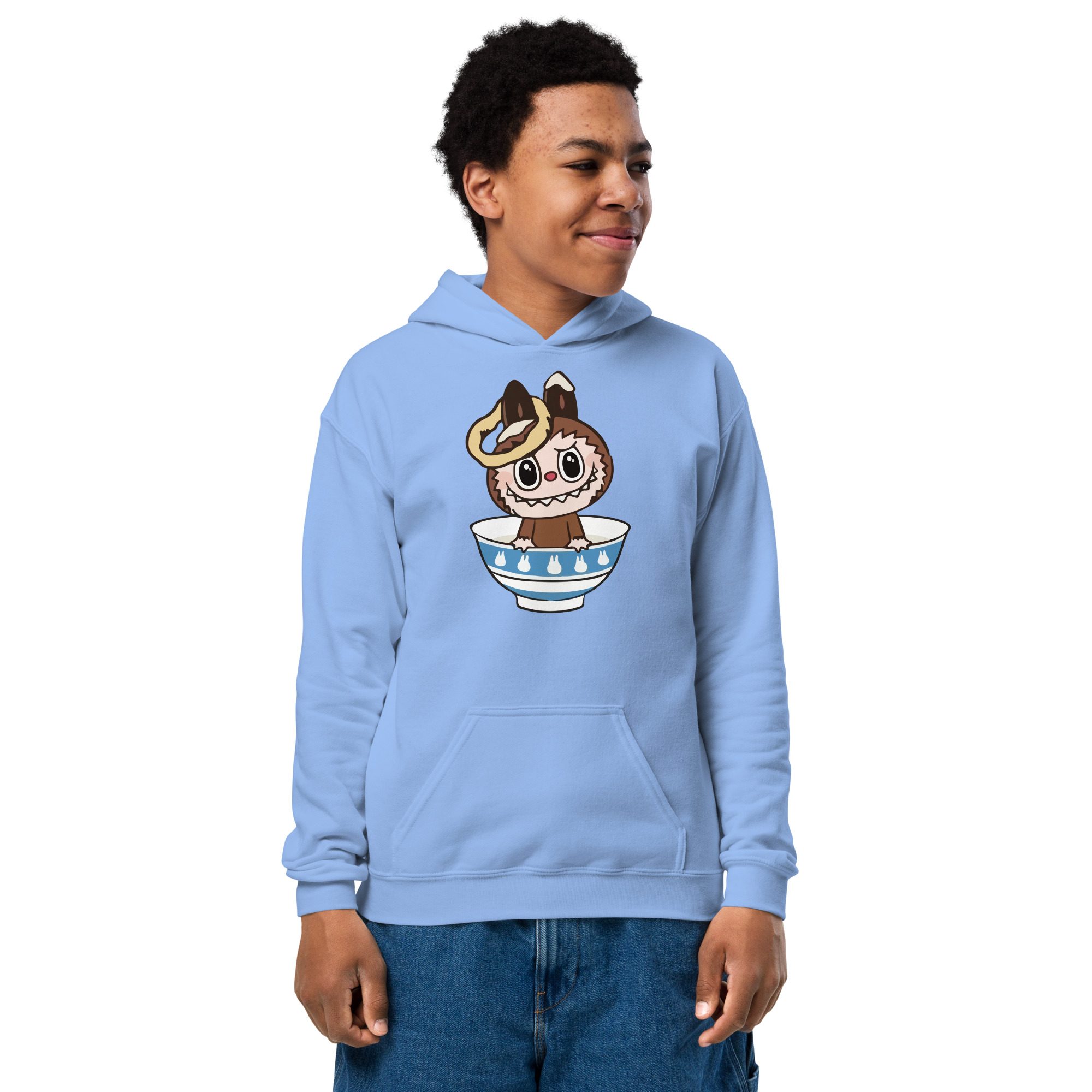 POP MART Labubu Printing Youth heavy blend hoodie P1-186 - Image 21