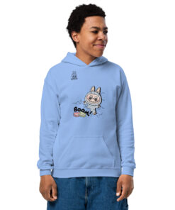 POP MART Labubu Printing Youth heavy blend hoodie P01-250315-3