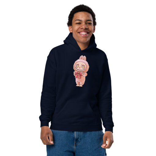 POP MART Labubu Printing Youth heavy blend hoodie P3-118 - Image 7