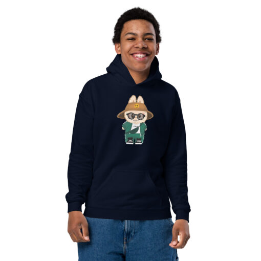 POP MART Labubu Printing Youth heavy blend hoodie P3-123 - Image 7