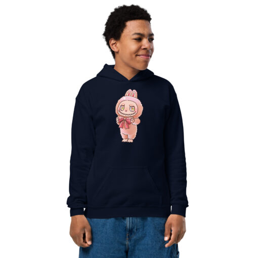POP MART Labubu Printing Youth heavy blend hoodie P3-118 - Image 6