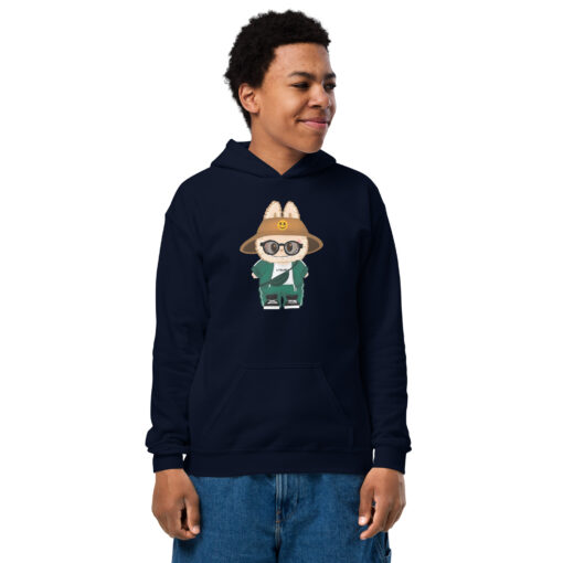POP MART Labubu Printing Youth heavy blend hoodie P3-123 - Image 6