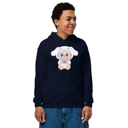 POP MART Labubu Printing Youth heavy blend hoodie P3-15 - Image 6