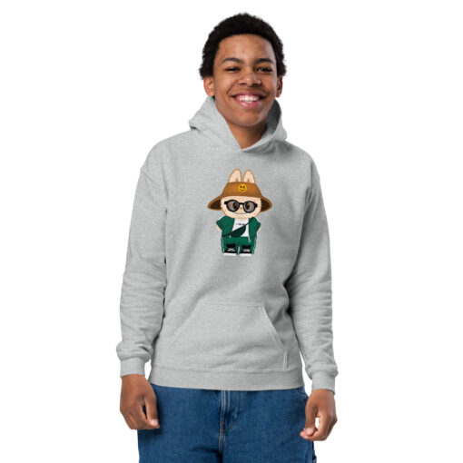 POP MART Labubu Printing Youth heavy blend hoodie P3-123 - Image 32
