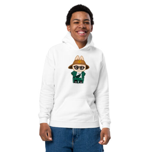 POP MART Labubu Printing Youth heavy blend hoodie P3-123 - Image 37