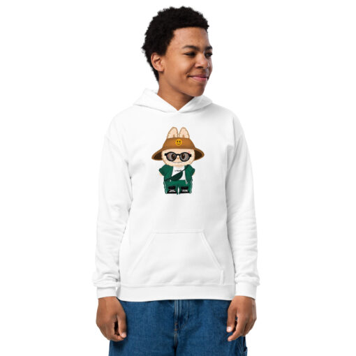 POP MART Labubu Printing Youth heavy blend hoodie P3-123 - Image 36