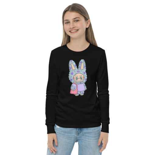 POP MART Labubu Printing Youth long sleeve tee P3-102 - Image 3
