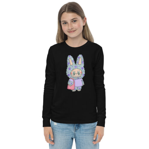 POP MART Labubu Printing Youth long sleeve tee P3-102 - Image 2