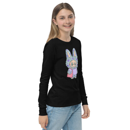POP MART Labubu Printing Youth long sleeve tee P3-102 - Image 4