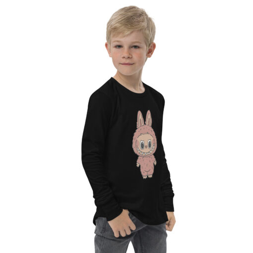POP MART Labubu Printing Youth long sleeve tee P3-141 - Image 3