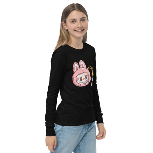 POP MART Labubu Printing Youth long sleeve tee P3-42 - Image 4