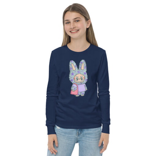 POP MART Labubu Printing Youth long sleeve tee P3-102 - Image 6