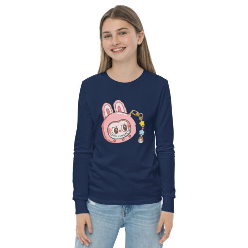 POP MART Labubu Printing Youth long sleeve tee P3-42 - Image 6