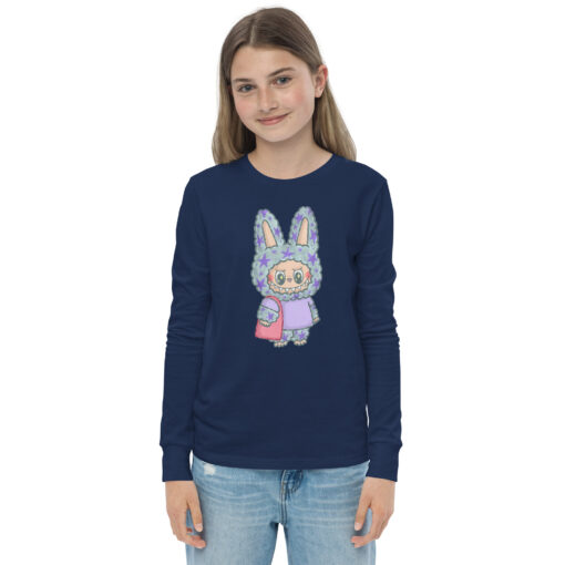 POP MART Labubu Printing Youth long sleeve tee P3-102 - Image 5