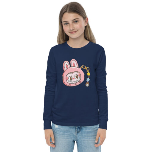 POP MART Labubu Printing Youth long sleeve tee P3-42 - Image 5