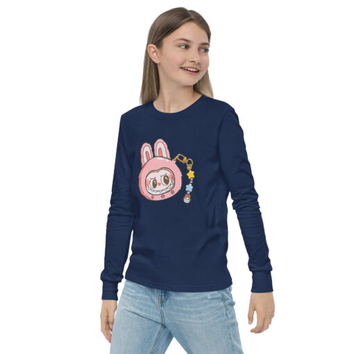 POP MART Labubu Printing Youth long sleeve tee P3-42 - Image 7