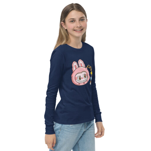 POP MART Labubu Printing Youth long sleeve tee P3-42 - Image 8