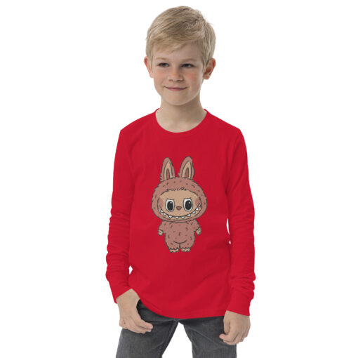 POP MART Labubu Printing Youth long sleeve tee P3-141 - Image 7