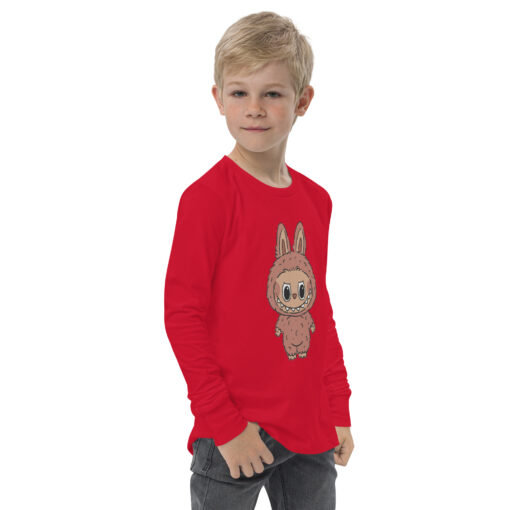 POP MART Labubu Printing Youth long sleeve tee P3-141 - Image 9