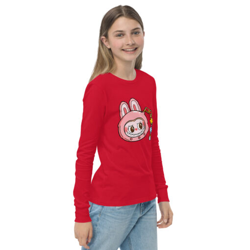 POP MART Labubu Printing Youth long sleeve tee P3-42 - Image 12