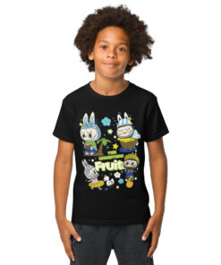 POP MART Labubu Printing Youth t-shirt P1-198