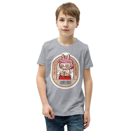 POP MART Labubu Printing Youth Short Sleeve T-Shirt P1-179 - Image 34