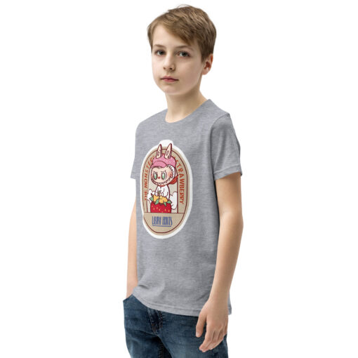 POP MART Labubu Printing Youth Short Sleeve T-Shirt P1-179 - Image 36