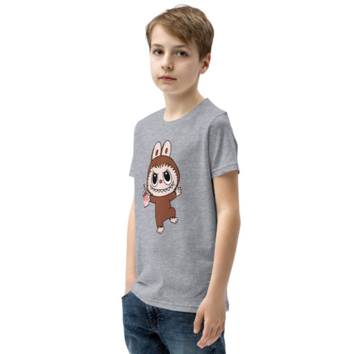 POP MART Labubu Printing Youth Short Sleeve T-Shirt P1-122 - Image 36