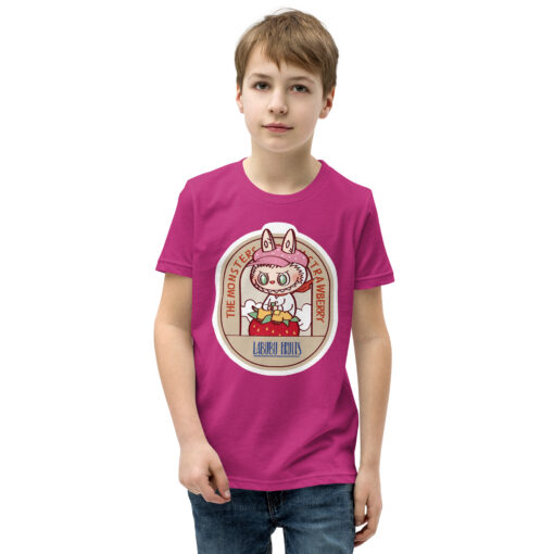 POP MART Labubu Printing Youth Short Sleeve T-Shirt P1-179 - Image 22