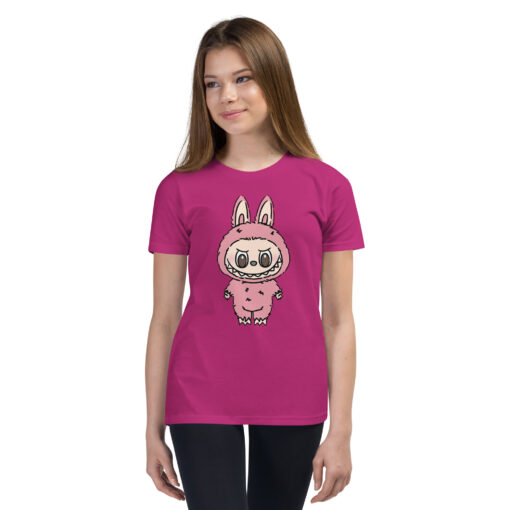 POP MART Labubu Printing Youth Short Sleeve T-Shirt P3-150 - Image 8