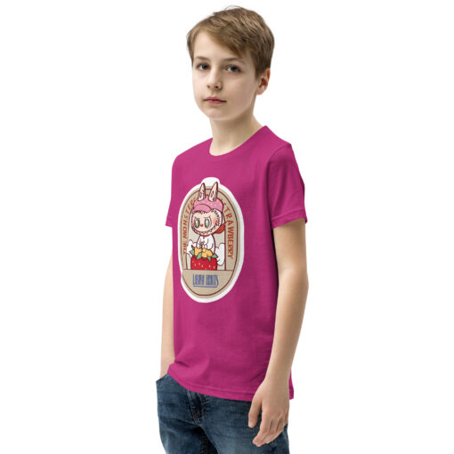 POP MART Labubu Printing Youth Short Sleeve T-Shirt P1-179 - Image 24