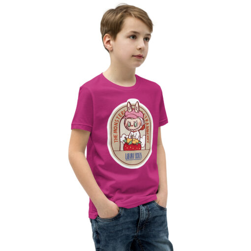 POP MART Labubu Printing Youth Short Sleeve T-Shirt P1-179 - Image 23