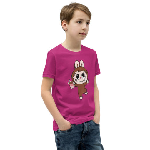 POP MART Labubu Printing Youth Short Sleeve T-Shirt P1-122 - Image 23