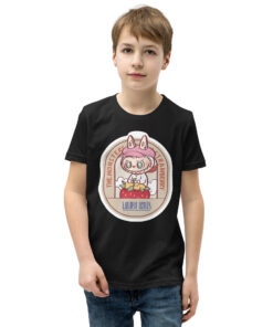 POP MART Labubu Printing Youth Short Sleeve T-Shirt P1-179
