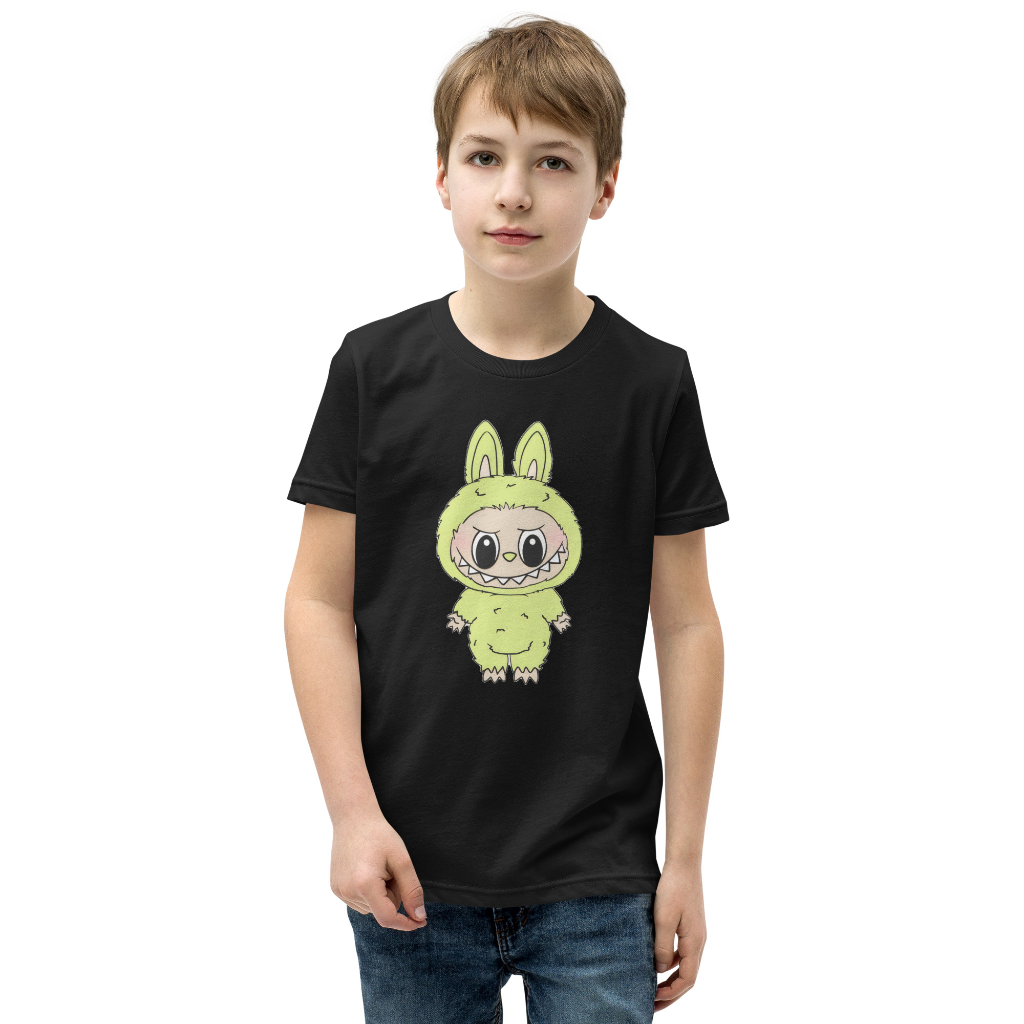 POP MART Labubu Printing Youth Short Sleeve T-Shirt P1-99