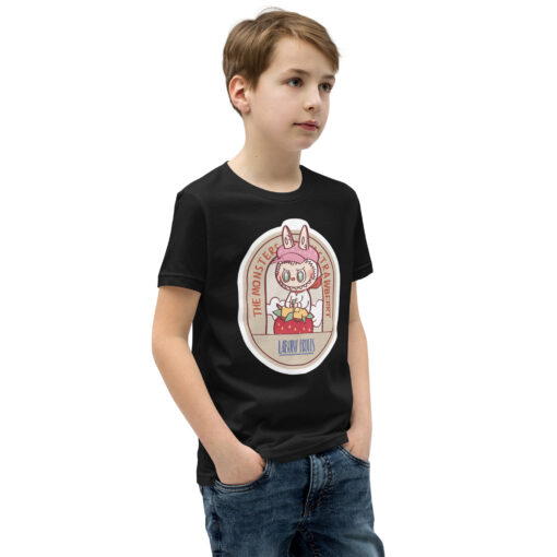 POP MART Labubu Printing Youth Short Sleeve T-Shirt P1-179 - Image 2