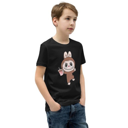 POP MART Labubu Printing Youth Short Sleeve T-Shirt P1-122 - Image 2
