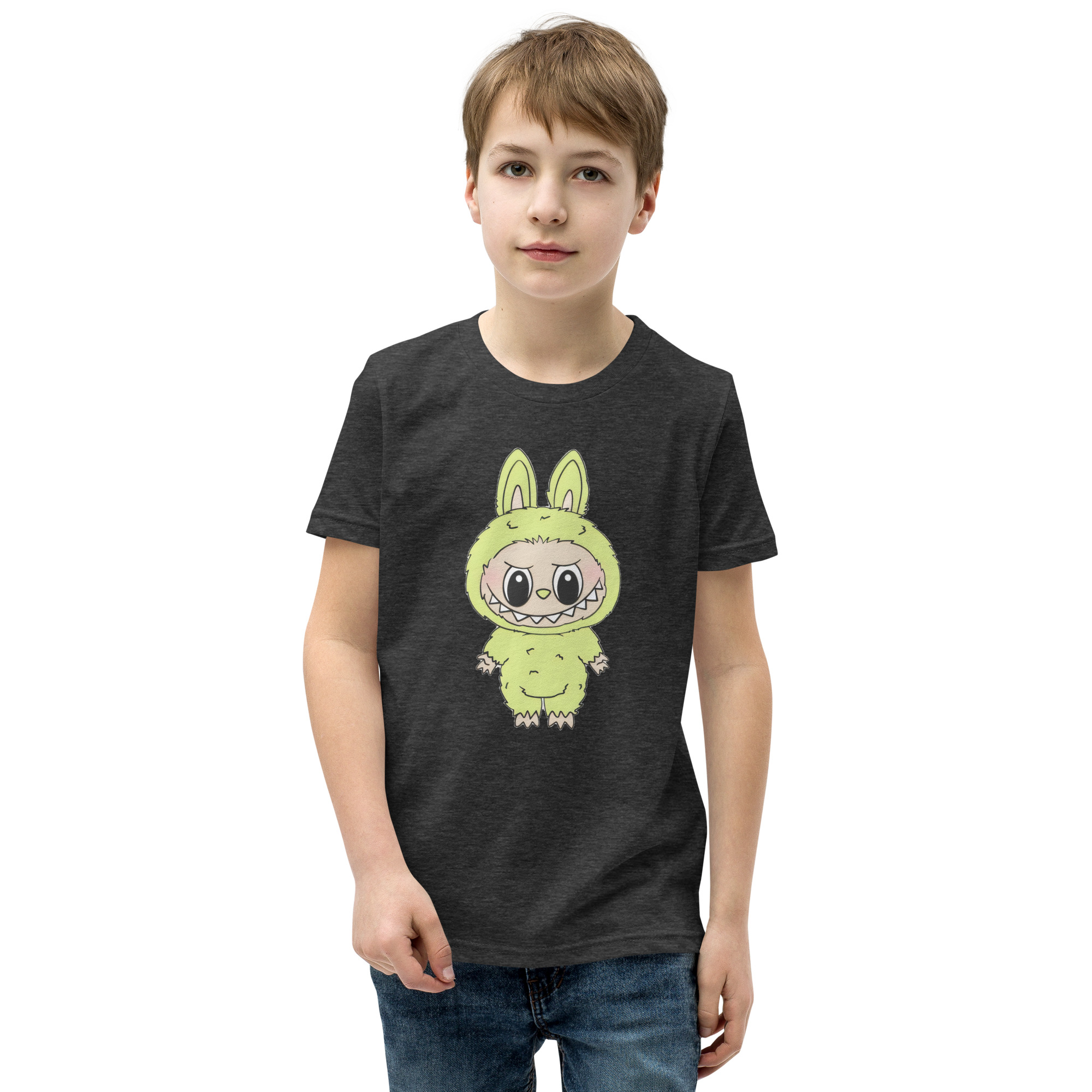 POP MART Labubu Printing Youth Short Sleeve T-Shirt P1-99 - Image 16