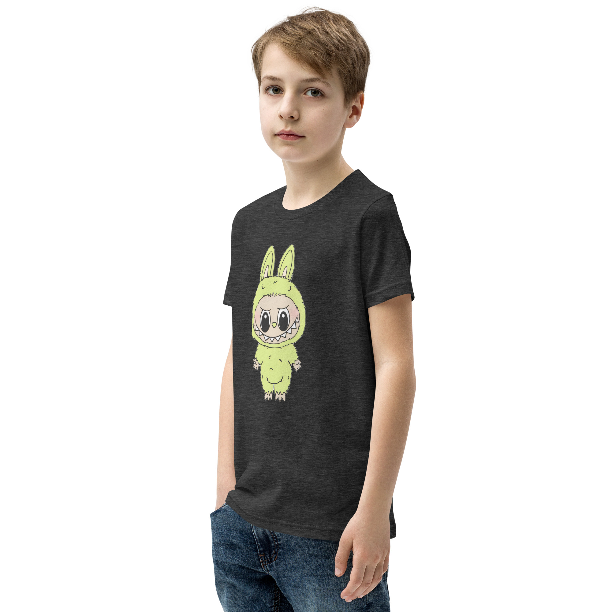 POP MART Labubu Printing Youth Short Sleeve T-Shirt P1-99 - Image 18