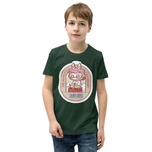 POP MART Labubu Printing Youth Short Sleeve T-Shirt P1-179 - Image 10