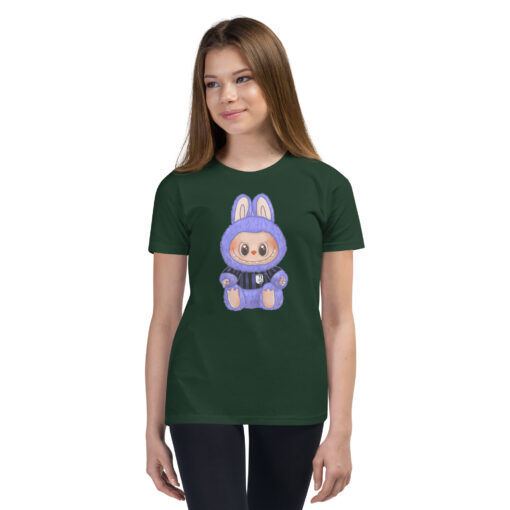 POP MART Labubu Printing Youth Short Sleeve T-Shirt P3-125 - Image 4