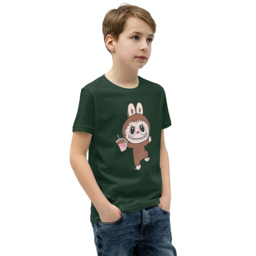 POP MART Labubu Printing Youth Short Sleeve T-Shirt P1-122 - Image 11