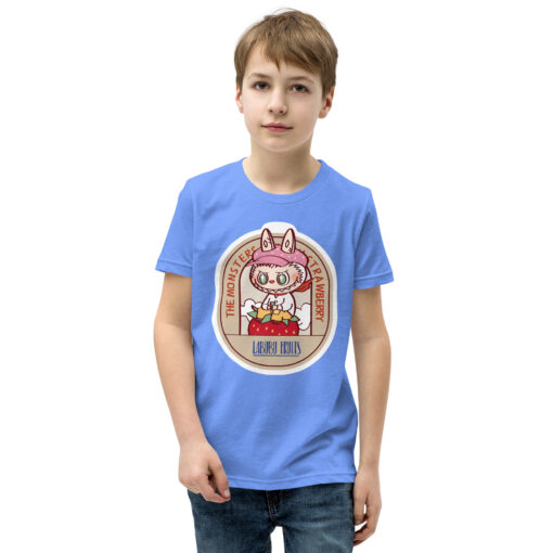 POP MART Labubu Printing Youth Short Sleeve T-Shirt P1-179 - Image 31
