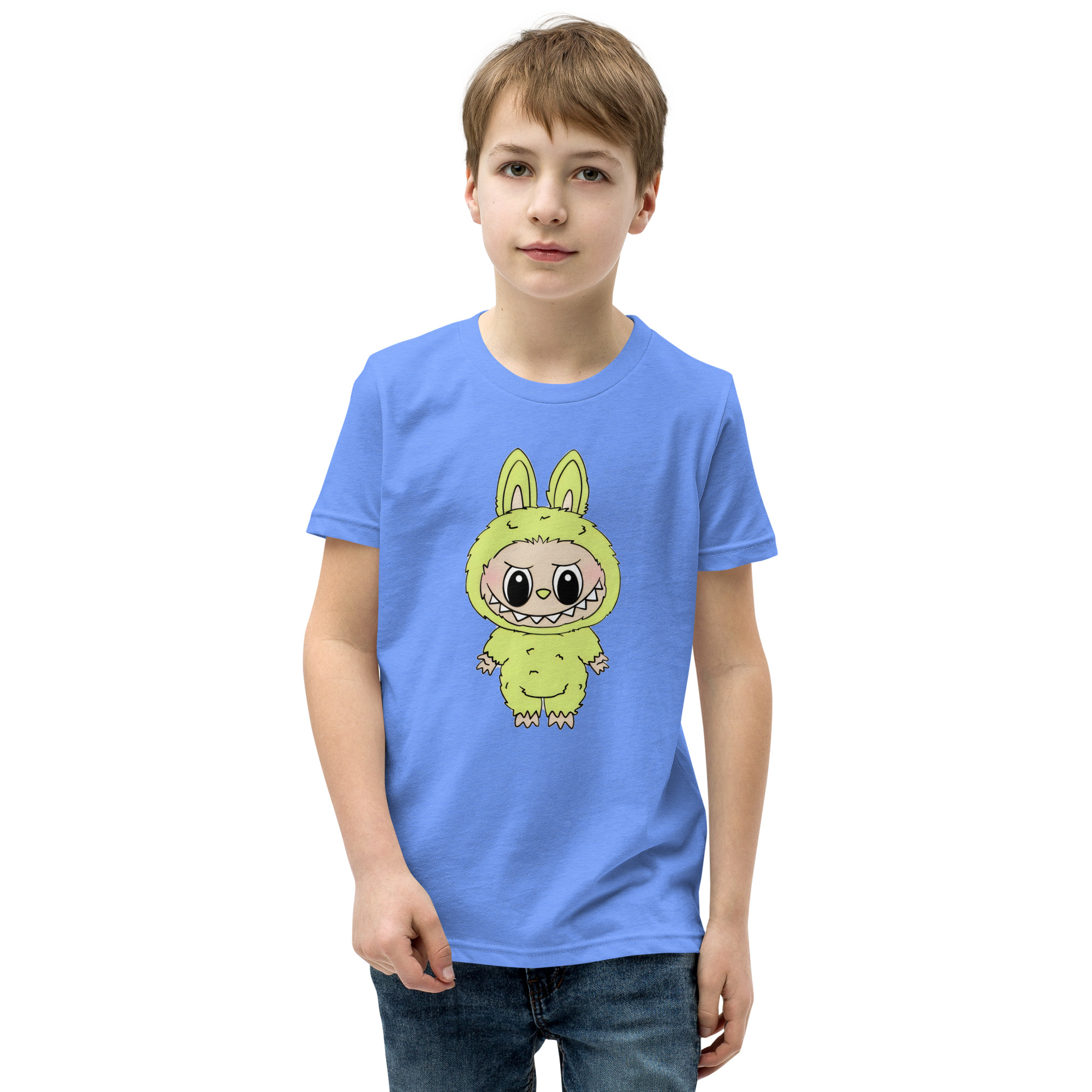 POP MART Labubu Printing Youth Short Sleeve T-Shirt P1-99 - Image 31