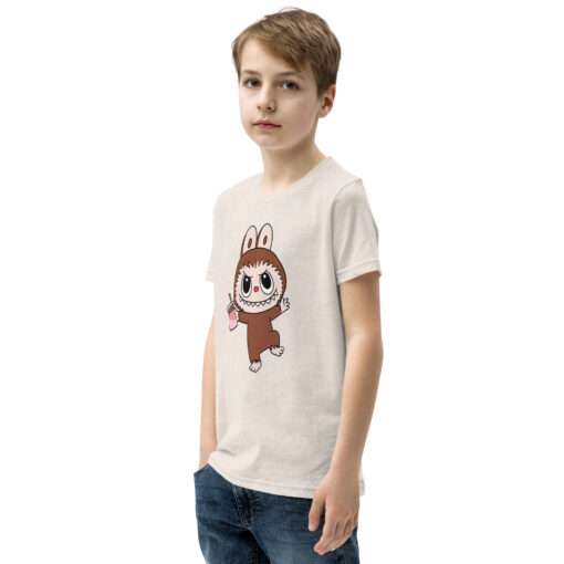 POP MART Labubu Printing Youth Short Sleeve T-Shirt P1-122 - Image 45