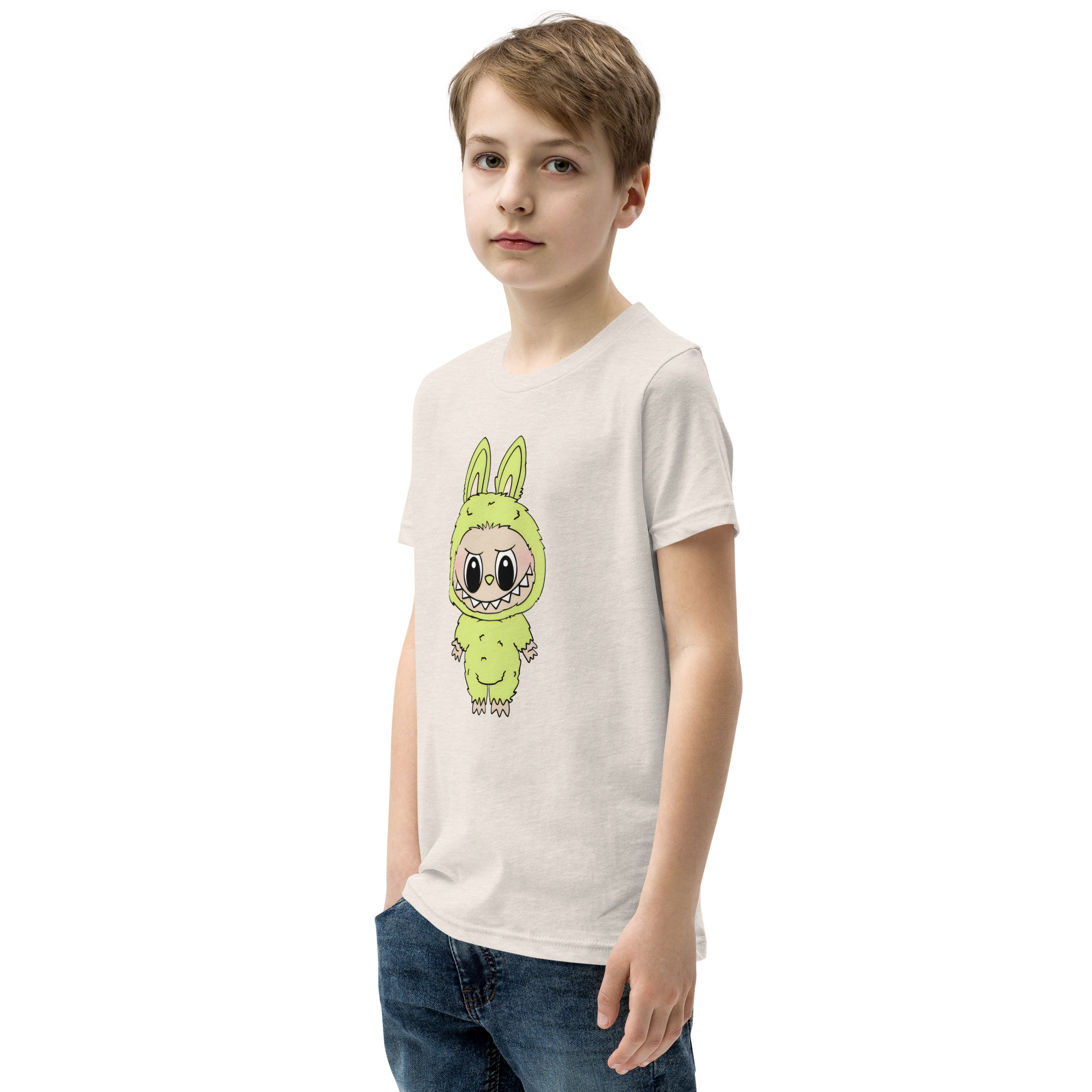 POP MART Labubu Printing Youth Short Sleeve T-Shirt P1-99 - Image 45