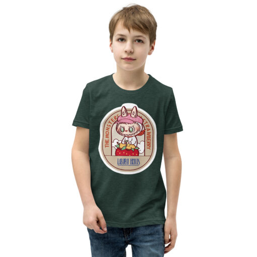 POP MART Labubu Printing Youth Short Sleeve T-Shirt P1-179 - Image 25