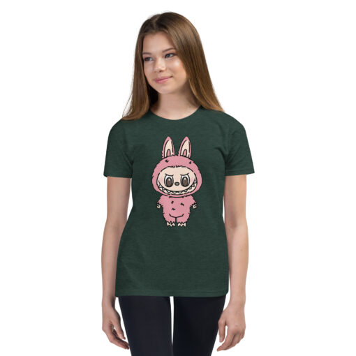 POP MART Labubu Printing Youth Short Sleeve T-Shirt P3-150 - Image 9