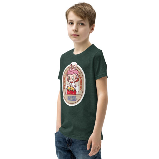POP MART Labubu Printing Youth Short Sleeve T-Shirt P1-179 - Image 27